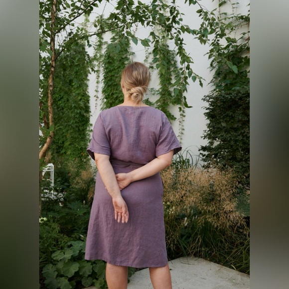 Linenfox Mimosa Linen Dress - Picture 3 of 5